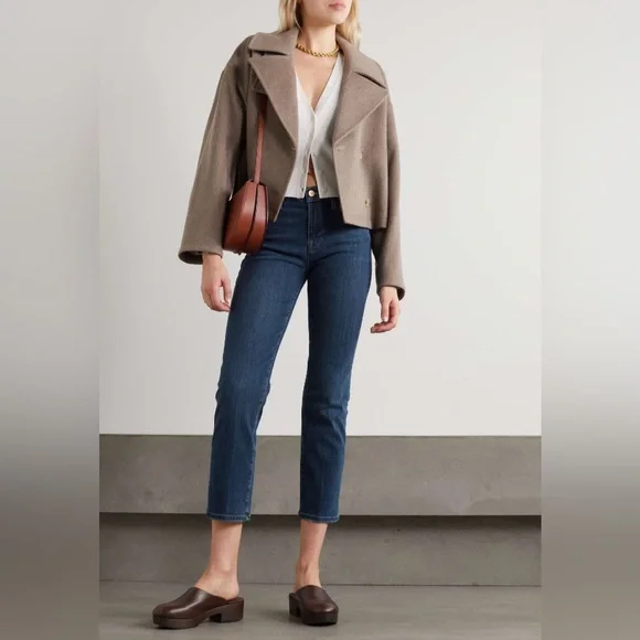 FRAME
Le High Cropped Straight-Leg Jeans Size 25 - Picture 1 of 6